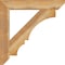 Ekena Millwork Balboa Slat Rough Sawn Bracket, Western Red Cedar, 4"W x 28"D x 28"H BKT04X28X28BOA06RWR - alternate 4
